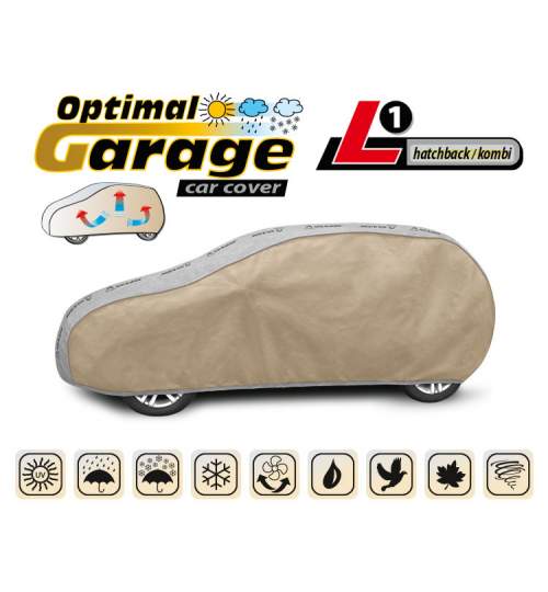 Protectie exterioara Optimal Garage L1 Hatchback/combi 405 – 430 cm Kft Auto