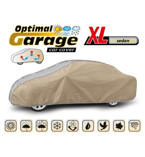 Protectie exterioara Optimal Garage XL sedan 472-500 cm Kft Auto