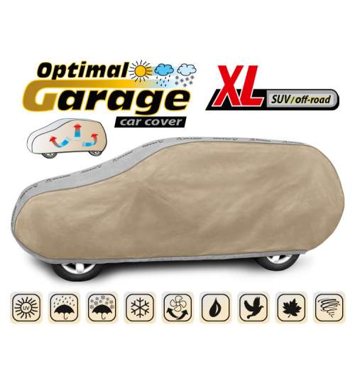 Protectie exterioara Optimal Garage XL suv/off-road 450-510 cm Kft Auto
