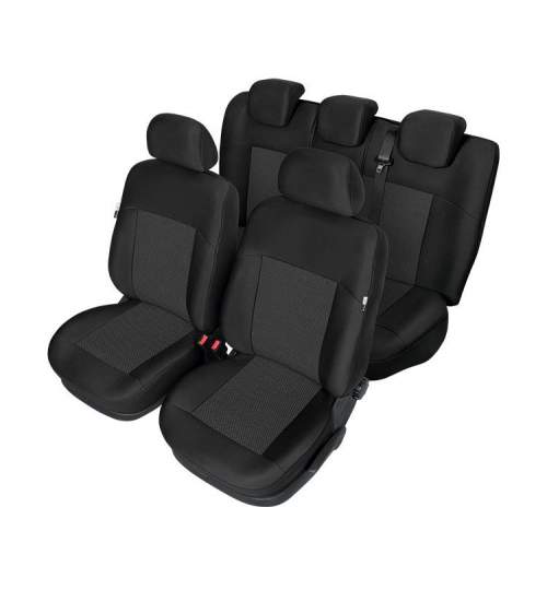 Set huse scaune auto model ARES pentru Kia Sportage 4 (QL) 09.2015-, huse fata si spate Kegel , HUSE DEDICATE Kft Auto