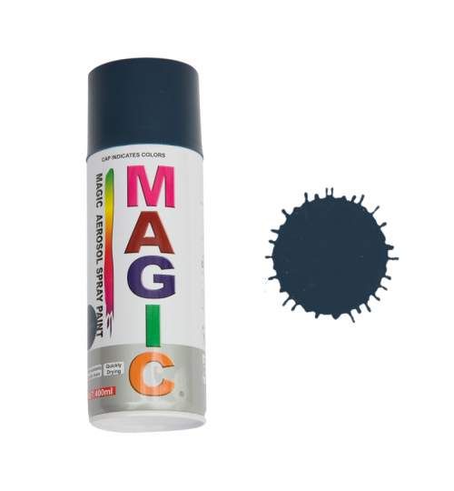 Spray vopsea MAGIC Albastru 680 , 400 ml. Kft Auto