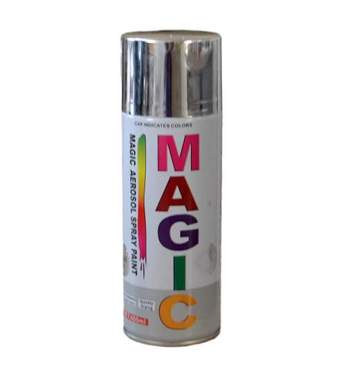 Spray vopsea MAGIC crom , 400 ml. Kft Auto