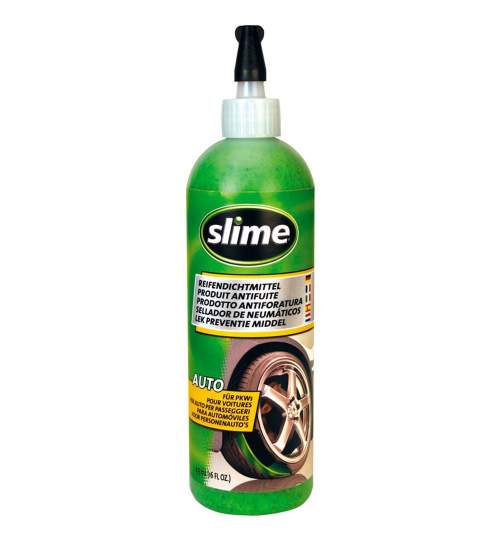 Solutie Anti-Pana Slime 473ml pentru anvelope fara camera lichid reparatie pana instant Kft Auto