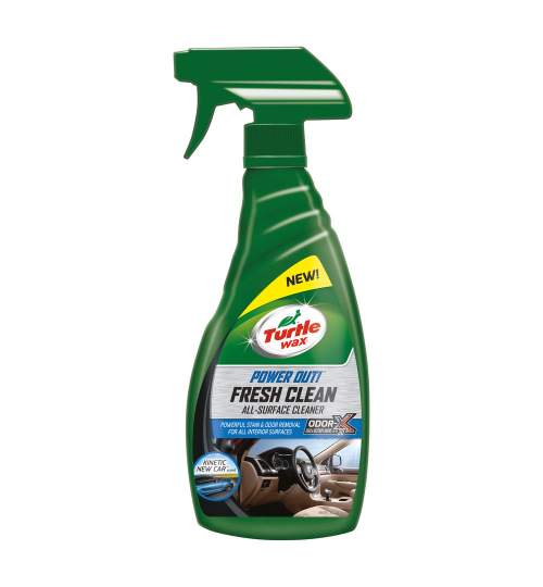 Spray curatare interior masina universal Turtle Wax Power Out Fresh Clean All-Surface Cleaner 500ml Kft Auto