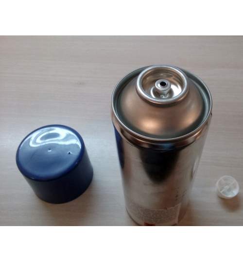 Spray preumplut 400ml pentru preparare vopsele tip enamel contine acetona si DME cu sistem umplere tip mama Kft Auto