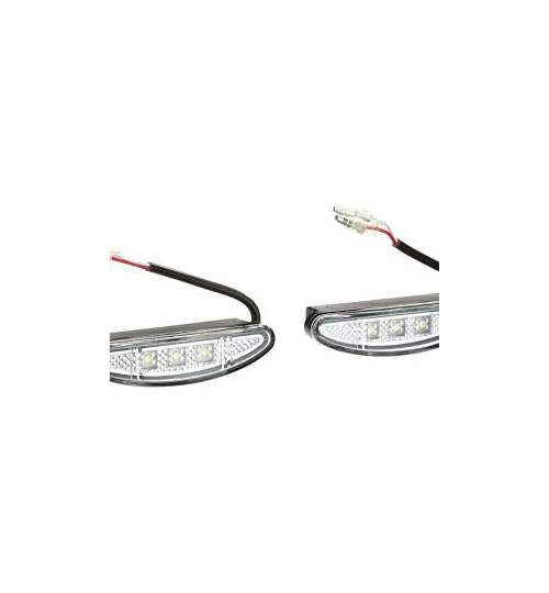 Set Lumini de zi DRL LED Carpoint, lungime 88.3 mm, 12V, 2 buc