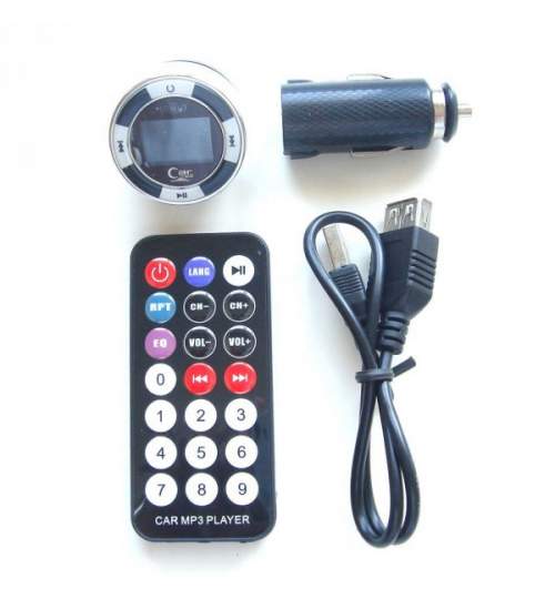 Modulator FM MP3 cu telecomanda si USB