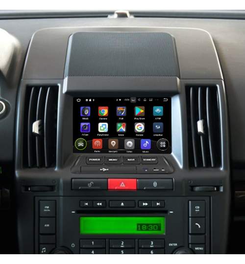 Navigatie Gps Android 9.0  Land Rover Freelander 2 ( 2007 - 2012 ) , 2GB RAM + 16GB ROM , Internet , 4G , Aplicatii , Waze , Wi Fi , Usb , Bluetooth , Mirrorlink