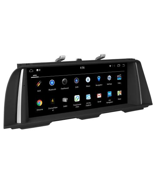 Navigatie Gps Android BMW Seria 5 F10 F11 ( 2010 - 2016 ) , Android 7.1 , 2GB RAM +32 GB ROM , Waze , Youtube , Internet , 4G , IPS Touchscreen 10.25 