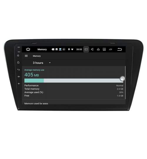 Navigatie Gps Android Skoda Octavia 3 (  2013-2018 ) ,Touchscreen 10.1 