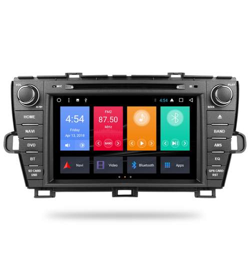 Navigatie Gps Toyota Prius ( 2009 - 2013 )  , Android , 2GB RAM + 16GB ROM , Internet , 4G , Aplicatii , Waze , Wi Fi , Usb , Bluetooth , Mirrorlink