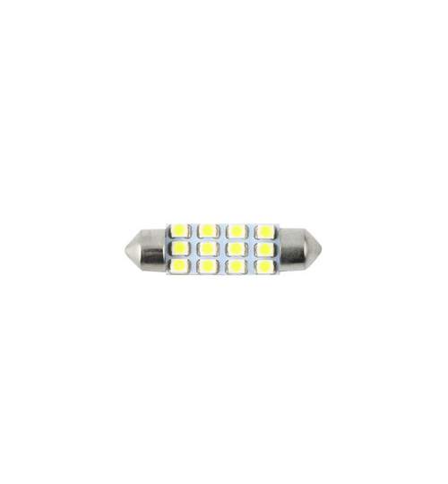 Bec sofit 12 SMD LED lumina albastra 12V (11x39mm) (set 2 buc.) 85627 Mall