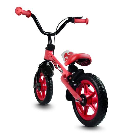 Bicicleta fara pedale pentru copii cu frana, din otel, 10
