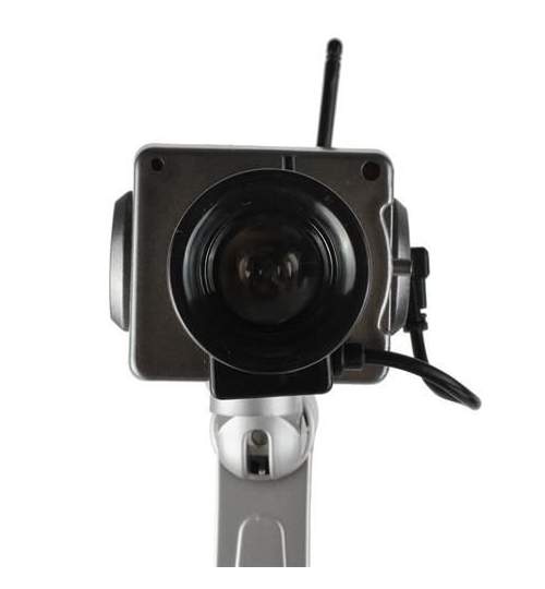Camera Falsa de Supraveghere cu LED, Senzor de Miscare, cu Sticker CCTV