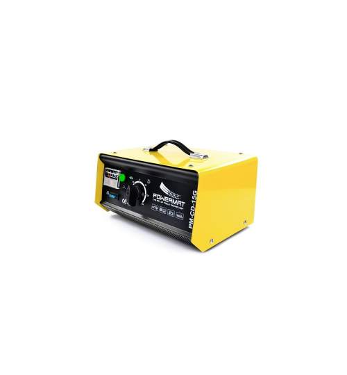 Redresor Incarcator Baterie auto Powermat, 6V / 12V / 24V, 20-115Ah