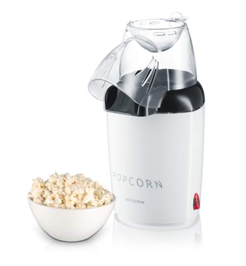 Aparat de preparat Popcorn, 1200W, alb