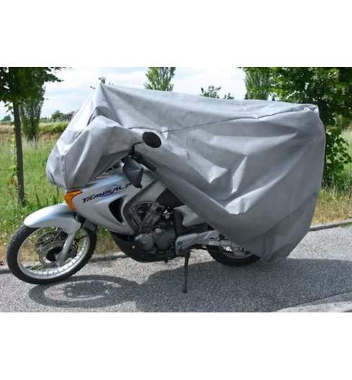 Husa Prelata Dunlop pentru Scooter sau Motocicleta, material Rezistent Impermeabil, Marimea L, 228 cm