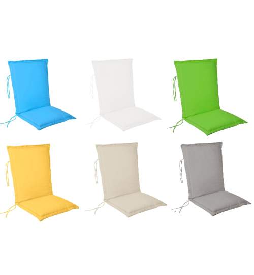 Perna impermeabila sezut/spatar pentru balansoar, scaun de bucatarie sau gradina, 48x65 cm, culoare orange