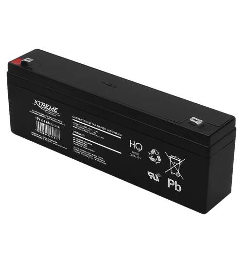 Acumulator Universal Baterie AGM Gel Plumb Xtreme 12V, Capacitate 2.3Ah