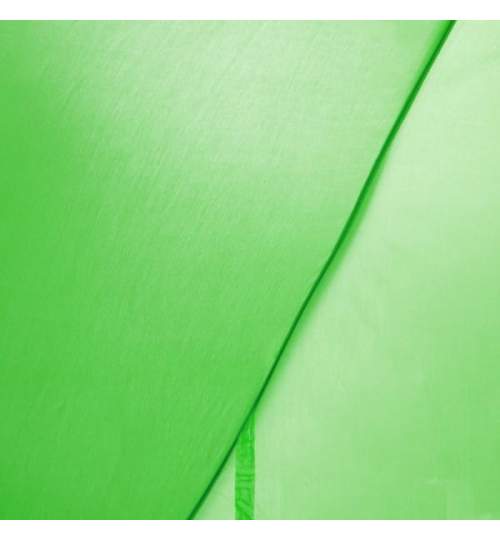 Cort Pop-Up pentru Plaja, semi-deschis, protectie solara UV, 150x120 cm, verde