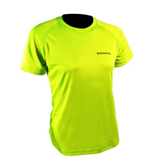 Tricou de Dama Vizari pentru Jogging sau Fitness, marimea M, culoare Galben