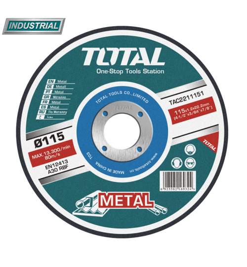 Disc debitare metale - 115mm - MTO-TAC2211151
