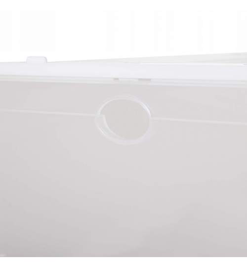 Organizator cutie pentru depozitare incaltaminte, 33x23.5x13.5 cm, alb