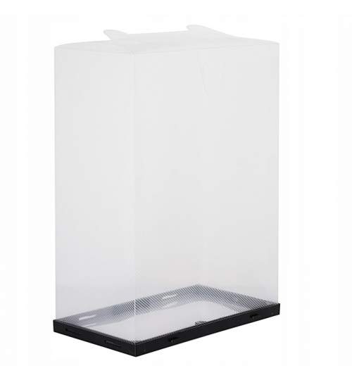 Organizator cutie pentru depozitare incaltaminte, transparent, 34x23x13.5 cm
