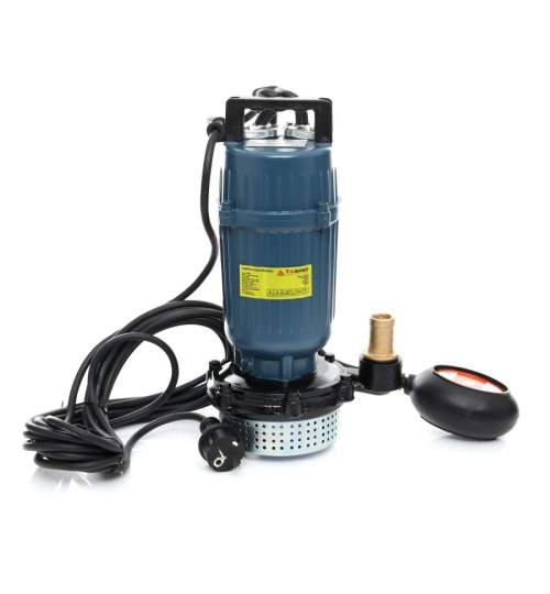 Pompa submersibila Tagred pentru apa murdara, fosa septica, cu plutitor, 12500 L/h, 550W