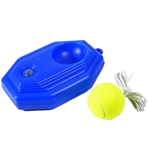 Dispozitiv pentru antrenament tenis, cu coarda elastica, 22 x 15 x 5.5 cm
