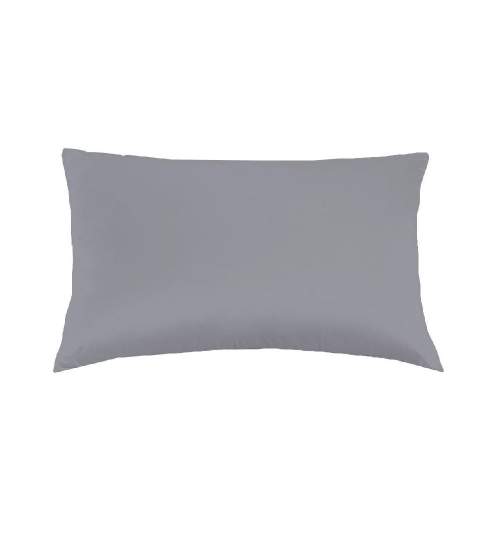 Perna decorativa dreptunghiulara Mania Relax, din bumbac, 50x70 cm, culoare gri
