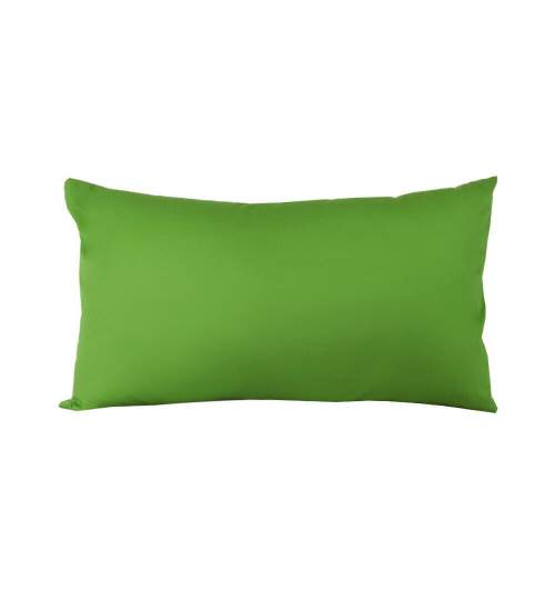 Perna decorativa dreptunghiulara, 50x30 cm, plina cu Puf Mania Relax, culoare verde