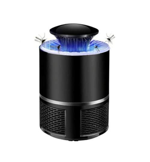 Aparat Lampa LED UV anti-insecte, cu senzor de lumina, acoperire 50-100mp, 5w, negru