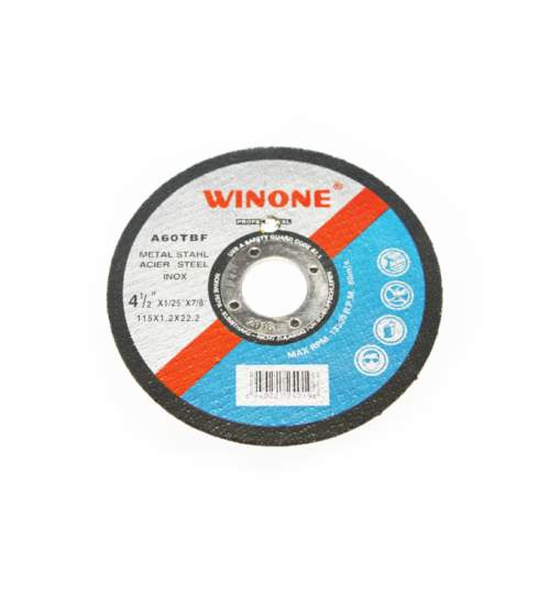 Disc abraziv Winone pentru metal #115 (10pcs)