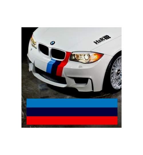 Sticker ornament auto model BMW ///M Power (50cm x 21cm) ManiaStiker