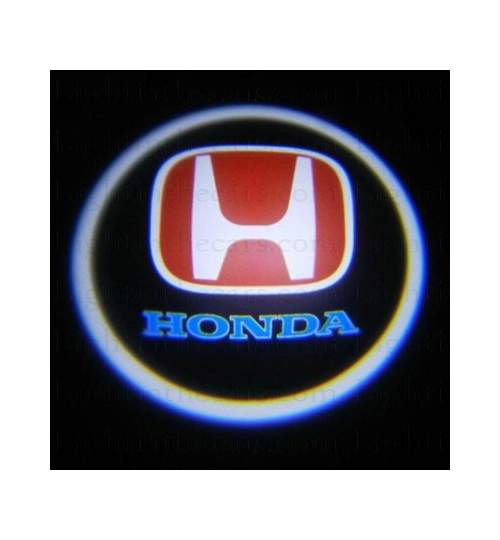 Kit proiectoare logo Holograma, montare sub usa Honda