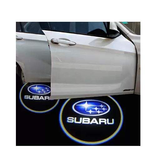 Kit proiectoare logo Holograma, montare sub usa Subaru