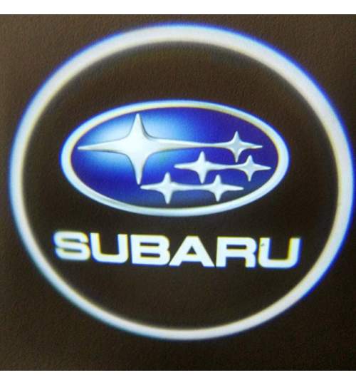 Kit proiectoare logo Holograma, montare sub usa Subaru