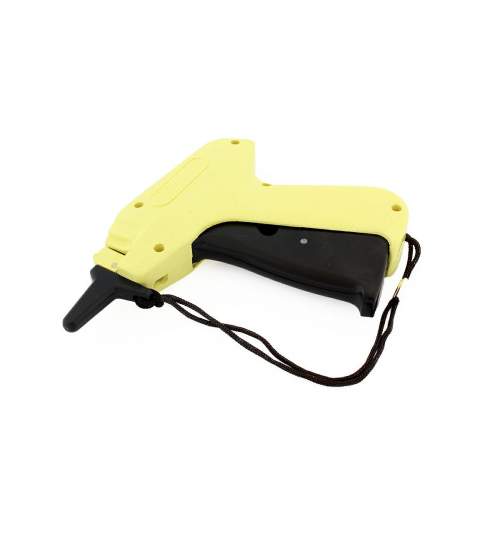 Pistol de Agatat Etichete, pentru Textile, 14x12.5 cm, galben