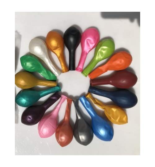 Set 25 baloane pentru petreceri sau evenimente, din latex, 33cm, multicolor