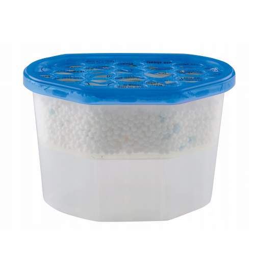 Granule Absorbante de Umiditate in recipient transparent, capacitate 500 ml, Parfum de lavanda