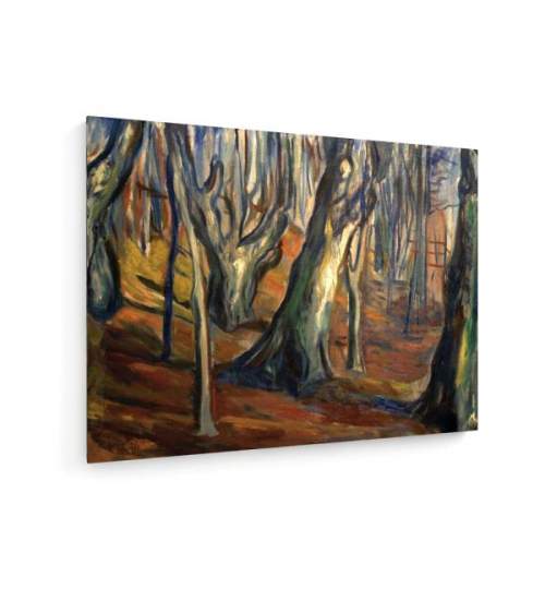 Tablou pe panza (canvas) - Edvard Munch - Autumn - Old Trees - Ekely AEU4-KM-CANVAS-474