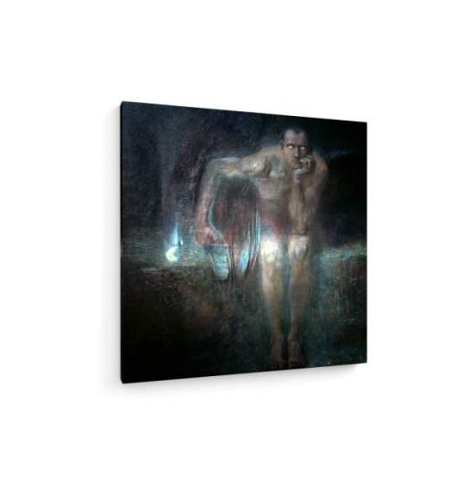 Tablou pe panza (canvas) - Franz von Stuck - Lucifer AEU4-KM-CANVAS-61