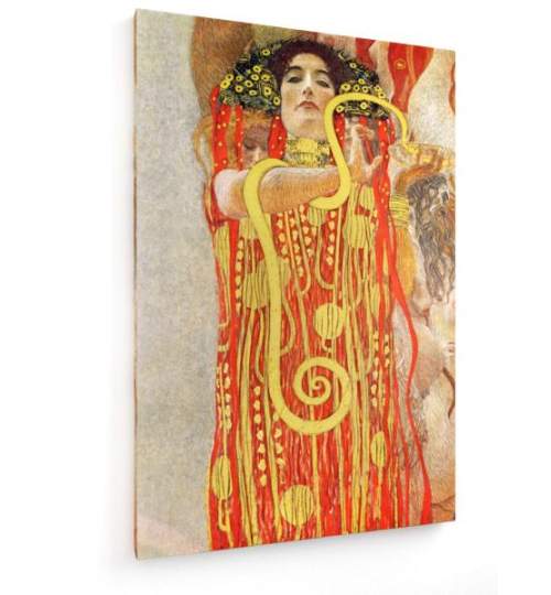 Tablou pe panza (canvas) - Gustav Klimt - Faculty picture 'Medicine'. AEU4-KM-CANVAS-196