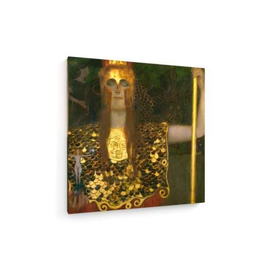 Tablou pe panza (canvas) - Gustav Klimt - Pallas Athens - 1898 AEU4-KM-CANVAS-34