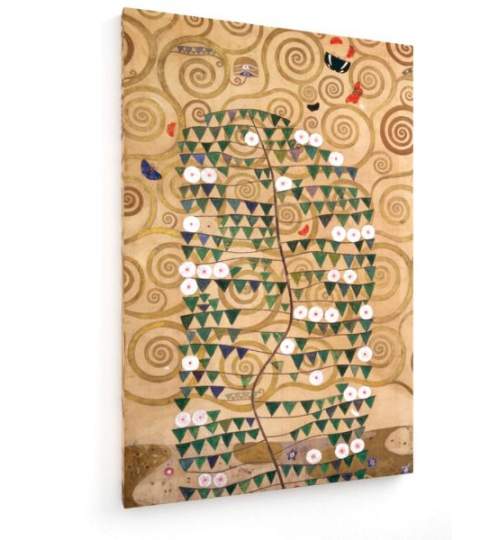 Tablou pe panza (canvas) - Gustav Klimt - Stoclet frieze - Tree of Life AEU4-KM-CANVAS-372