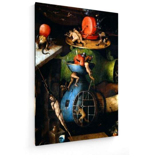 Tablou pe panza (canvas) - Hieronymus Bosch - The Last Judgment AEU4-KM-CANVAS-547