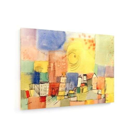 Tablou pe panza (canvas) - Paul Klee - German City BR - 1928 AEU4-KM-CANVAS-23