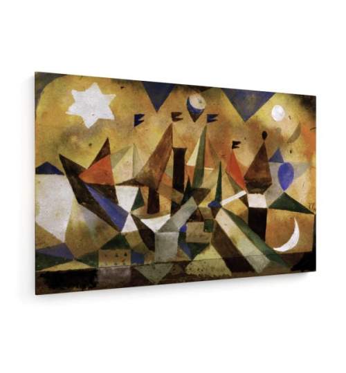 Tablou pe panza (canvas) - Paul Klee - Sailing Boats - 1917 AEU4-KM-CANVAS-434