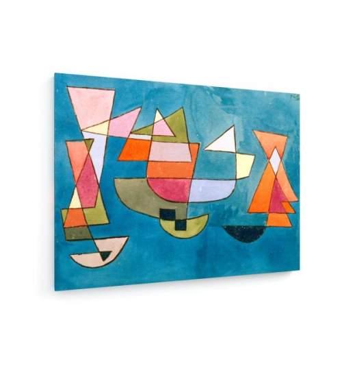 Tablou pe panza (canvas) - Paul Klee - Sailing Boats - 1927 AEU4-KM-CANVAS-26